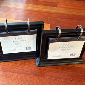 Furio Home Black Flip Photo Album Frame - NWOT